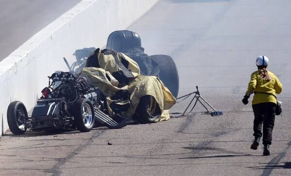 SHOCKED: John Force escapes serious injury after spectacular crash in
