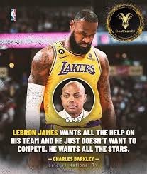 “I can’t explain how a guy who has played with almost every NBA superstar has six finals losses” – Charles Barkley (Speaking facts) 🗣️🗣️