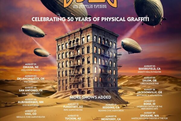 The ’50 Years of Physical Graffiti’ Celebration Continues with More JBLZE Shows This August