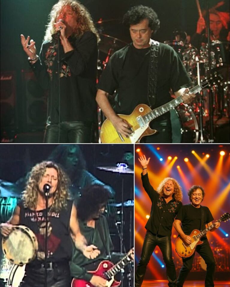On a fateful night in Tokyo, the arena lights dimmed not for spectacle, but reverence. Jimmy Page and Robert Plant, reunited not for nostalgia but necessity