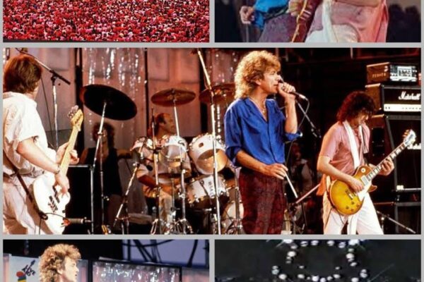 Live Aid, held on July 13, 1985, was one of the most iconic concerts in music history.