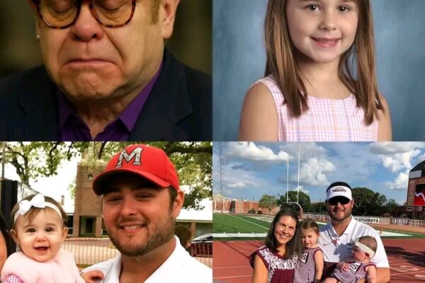 She was only 8 years old. The only daughter of a college football coach — now confirmed dead at the Mystic Fire after the Texas floods. Elton John broke the silence with his music. She was only 8 years old — the light of her father’s life. Oh, the only daughter of a respected college football coach. Her laughter used to echo through the locker room, across the practice field where she ran in her tiny shoes after practice. But now, there was only silence. Elton John, musical icon and humanitarian, heard the story. Quietly, without cameras, without the press, he responded. Not with speeches — because no words would suffice — but with music, the way he has always spoken to the world’s heart. Elton didn’t seek recognition. He didn’t need thanks. He offered what he’s always given best: his music, his soul, and his quiet presence in another father’s darkest hour.