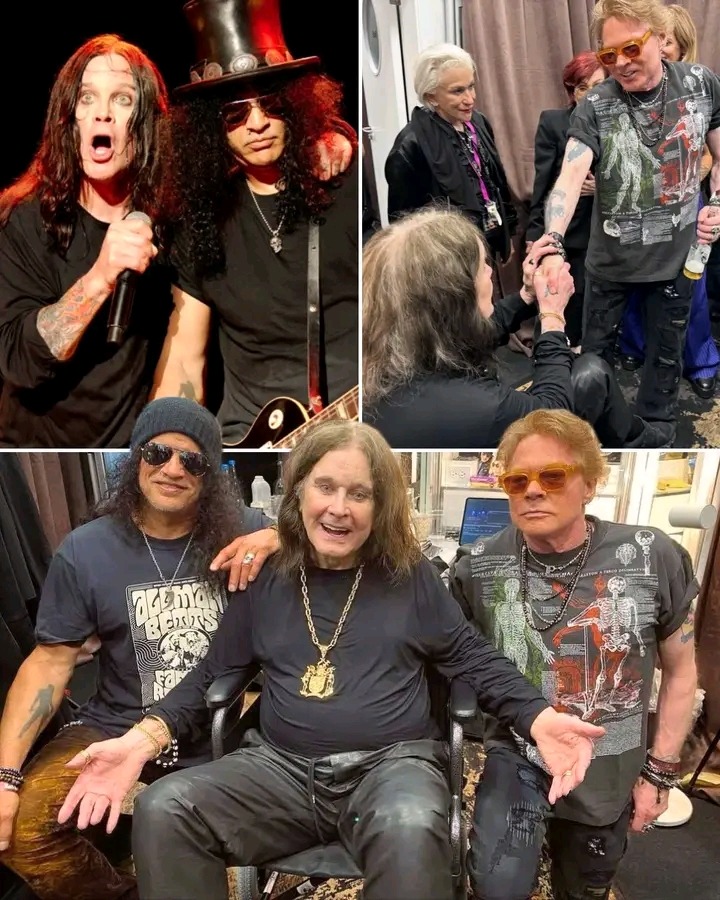 voice. Slash’s guitar snarled with every note, that iconic top hat casting shadows over a face that’s seen it all. Then came that song—the one born in the darkest hours of their broken friendship—and you knew: this wasn’t just music. It was memory. It was survival.  Decades ago, Axl called Slash out on stage for his spiraling heroin addiction. That moment almost killed the band—and the bond. The wound never really healed