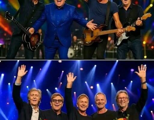 On an unforgettable night at the Royal Albert Hall, music history was made as Paul McCartney, Elton John, Sting, Eric Clapton, and a constellation of legends united for a once-in-a-lifetime performance of “Hey Jude.”