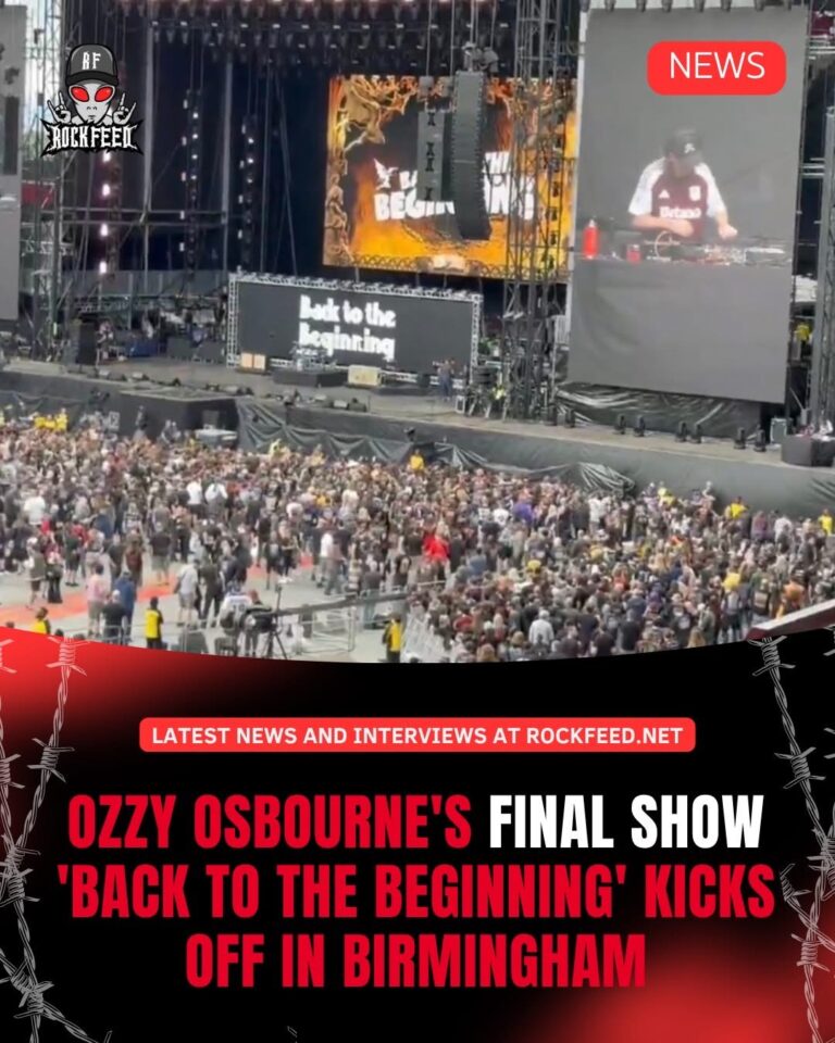It has officially begun! Ozzy Osbourne’s long-awaited farewell show Back To The Beginning has kicked off in his hometown of Birmingham, and the energy is absolutely electric.