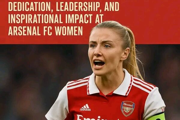 𝗖𝗢𝗡𝗚𝗥𝗔𝗧𝗨𝗟𝗔𝗧𝗜𝗢𝗡𝗦 𝗜𝗡 𝗢𝗥𝗗𝗘𝗥: Arsenal and England Captain Leah Williamson Honored as a Trailblazer in Women’s Football — Celebrated for Her Dedication, Exceptional Leadership, and Inspirational Impact on Arsenal FC Women, Recognized as a Role Model Who Continues to Shape the Future of the Sport, Empower Young Athletes, and Leave a Lasting Legacy on and Off the Pitch