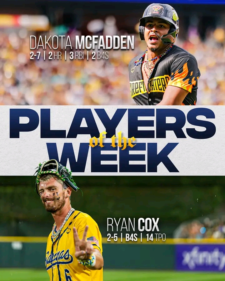 For only the second time in Banana Ball history, the league has awarded two Players of the Week — a rare honor that highlights just how electric the past week of action has been. Known for its high-energy style, fast pace, and unforgettable fan experiences, Banana Ball thrives on moments of brilliance, and this week delivered in ways fans won’t soon forget.