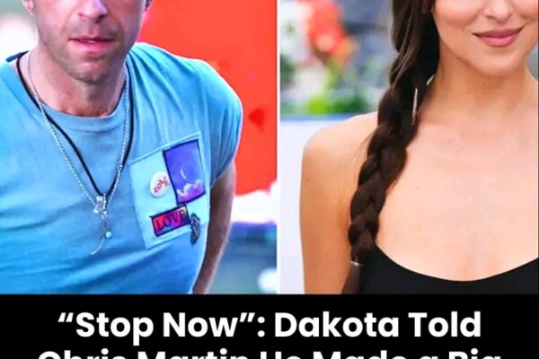 Dakota warned Chris Martin to “stop now” after a Wembley mistake. But what he told her next shocked the stadium and moved 82,000 fans to tears..
