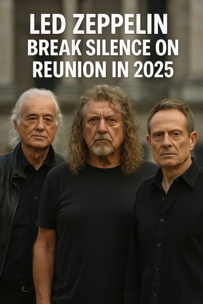After decades of rumors, whispers, and quiet hopes, the impossible has become real. Led Zeppelin—the band that redefined rock music—has officially announced their reunion for 2025.