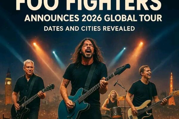 Foo Fighters announce 2026 Global Tour, thrilling fans worldwide with major cities revealed for an epic return to the stage.