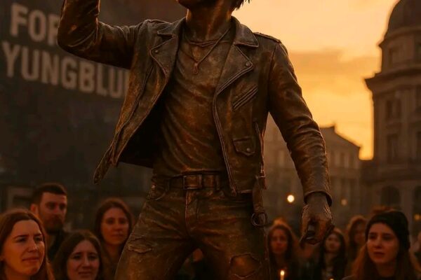 Wait… They Built a Statue of YUNGBLUD?! The Emotional Reason Behind It Will Leave Fans in Tears ..