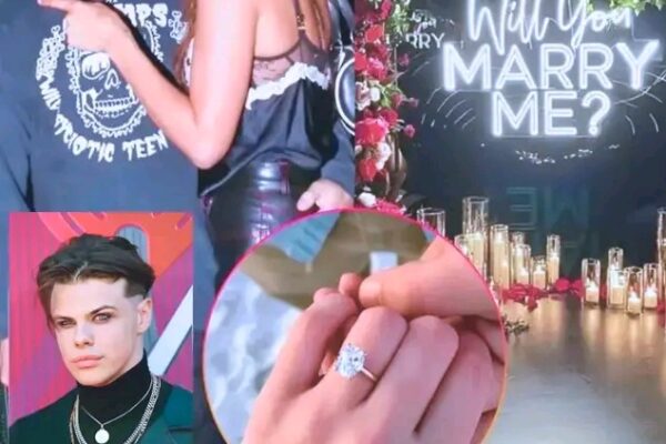 The internet erupted with pure joy and emotion as global rock star YUNGBLUD announced his engagement to longtime partner Jesse Jo Stark, setting social media ablaze with celebration.