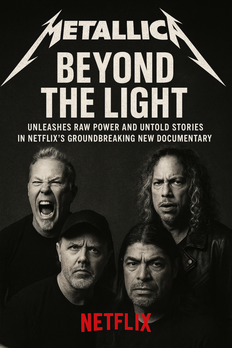 Metallica Unleashes Raw Power and Untold Stories in Netflix’s Groundbreaking New Documentary “Beyond the Light,” Exploring Legacy, Struggles, and Reinvention