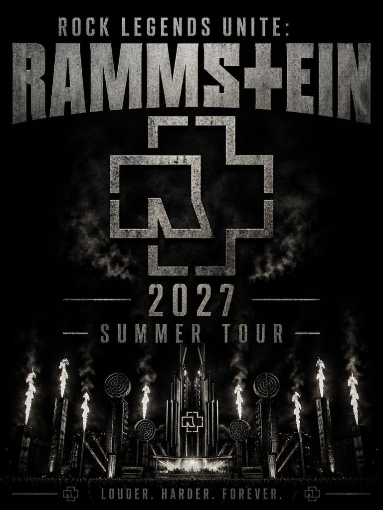 Rock legends unite: Rammstein Announce summer 2027 tour: dates and cities revealed..