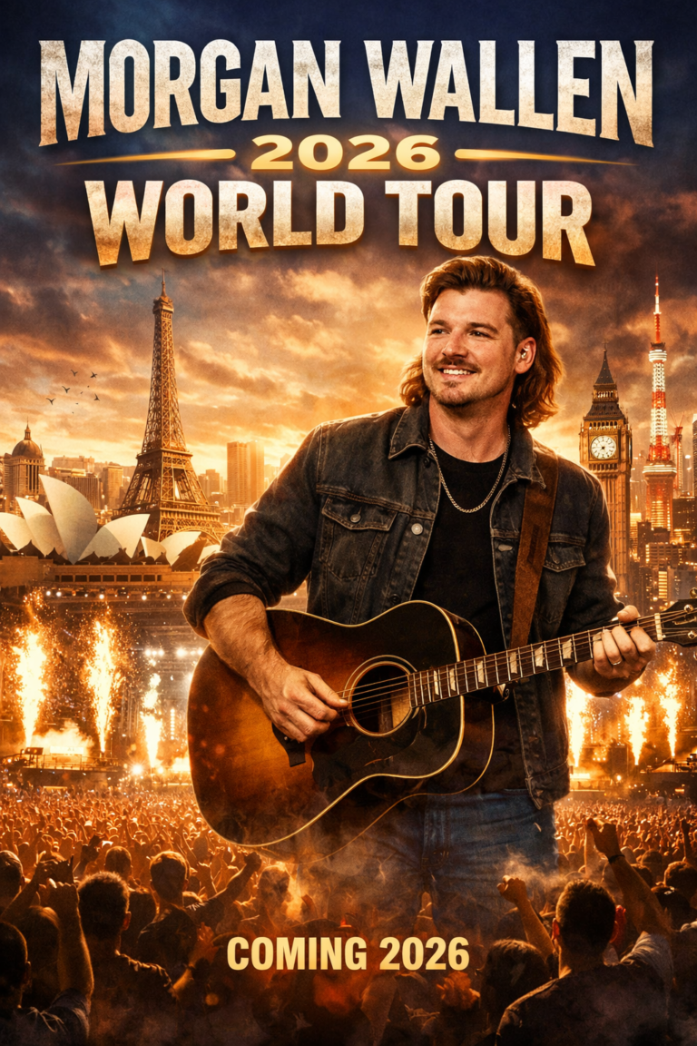 Country music superstar Morgan Wallen has officially unveiled his highly anticipated 2026 world tour, sending fans into a frenzy.