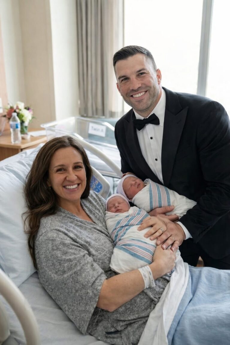 James Tedesco and his wife Maria Glinellis have shared life-changing news that instantly swept across the rugby league world — the arrival of their twin babies.