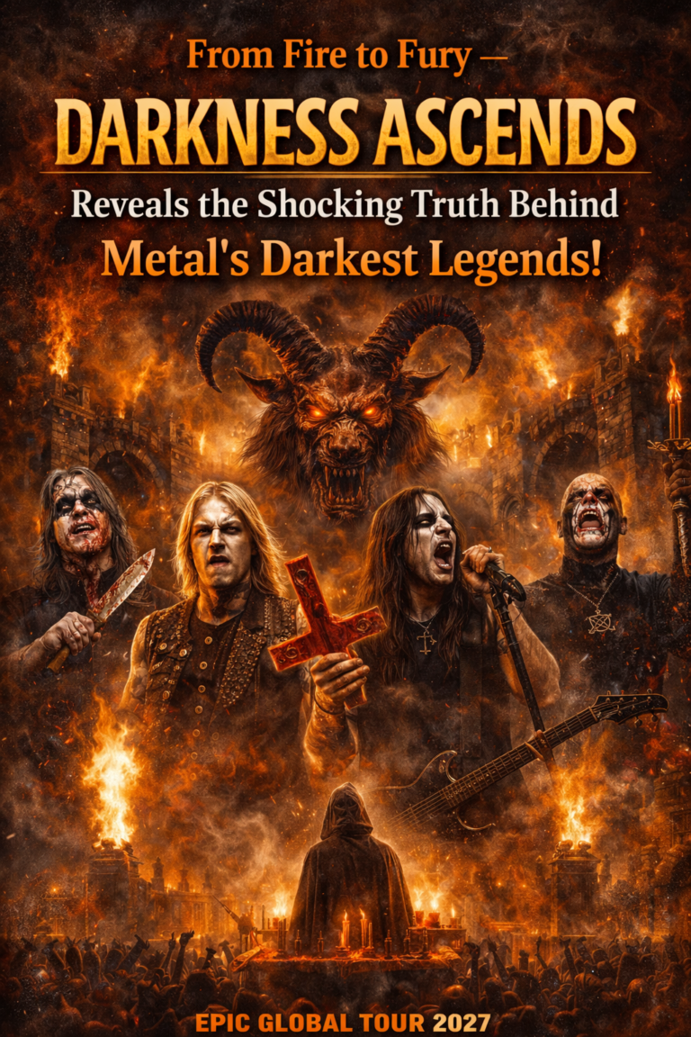 From Fire to Fury — Darkness Ascends Reveals the Shocking Truth Behind Metal’s Darkest Legends!